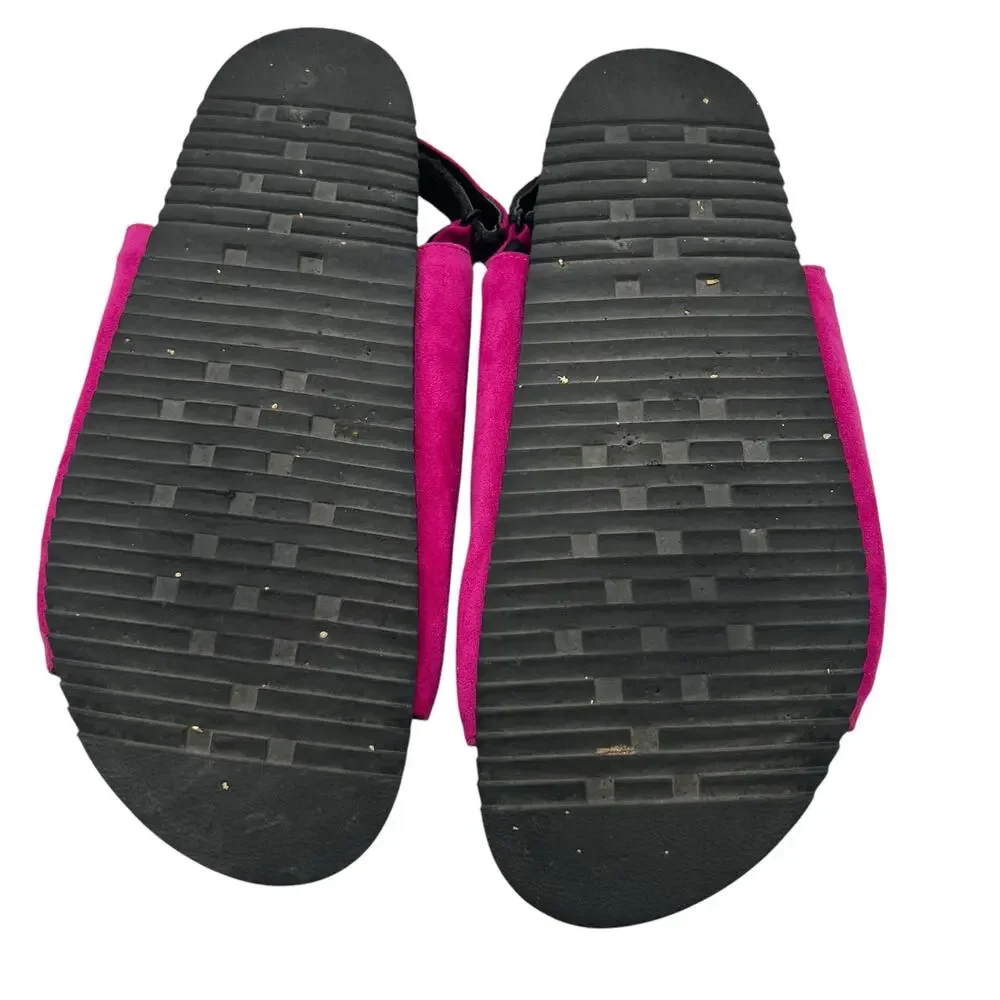 Roam Footwear Womens Size 42 US 11 Touch Double Strap Sandals Pink Open Toe Chic